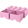 LEGO Brick Drawer 8 różowy, Pojemnik do przechowywania różowy