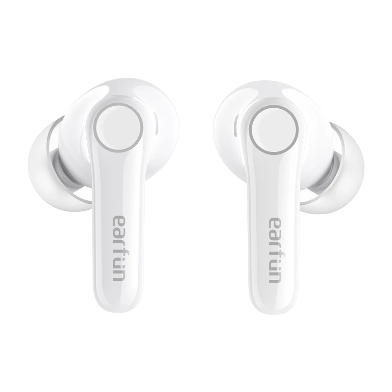 Bezprzewodowe słuchawki TWS Earfun Air Pro 4 z ANC, wykończenie perłowe
