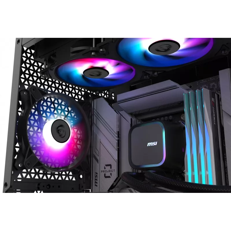 MSI MAG Coreliquid A13 360 Chłodnica AiO do płyty głównej i procesora 12 cm Czarny 1 szt.