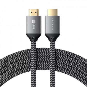 Satechi ST-8KHC2MM - 2 m - HDMI Typ A (Standard) - HDMI Typ A (Standard) - Szary