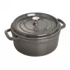 Staub Cocotte 3,8 L Okrągłe żeliwne naczynie do zapiekania