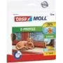 zestaw taśm uszczelniających E-Profil 2x 10 m x 9 mm 4 mm Biały (05445-00500-00)