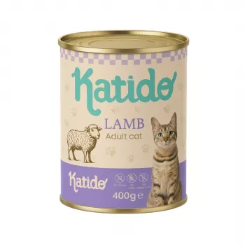 KATIDO Jagnięcina - mokra karma dla kota - 400g