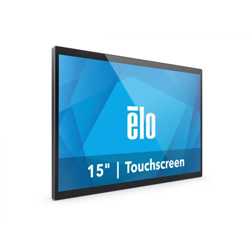 Elo 1504LS, 38,1 cm (15''), projekcyjny pojemnościowy, 10 punktów dotyku, Full HD, USB-C, zestaw, szary monitor dotykowy, przekątna wyświetlacza: 38,1 cm (15''), projekcyjny pojemnościowy, 10 punktów, 1920x1080 pikseli