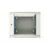 Extralink Szafa rack 9U 600x600 AZH Szara, naścienna, skrzydłowa