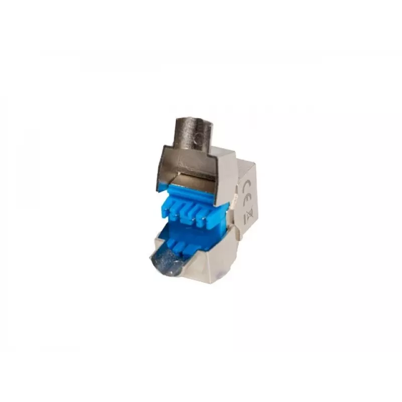 Moduł Keystone Lanberg KSF8-4000 Płaski Niebieski Srebrny RJ-45