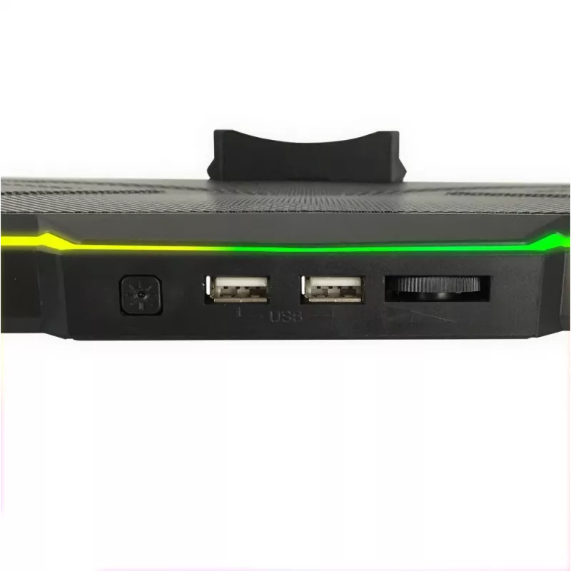Laptop cooling pad ESPERANZA EGC110 for 17 inch (43.2 cm), 1 fan 18 cm, 800 RPM, 63 CFM, USB 2.0, Czarny