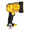 Lampa robocza wisząca DeWalt DCL043-XJ, LED 1000 lm, 3 żarówki, kąt 90°, żółto-czarna
