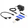 Obudowa HDD/SSD DeLOCK 42020 Czarna 2,5 cala USB Type-C 10 Gbit/s
