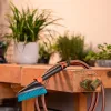 Szczotka ręczna Cleansystem M twarda szaro-turkusowa uniwersalna z miękkim paskiem z tworzywa