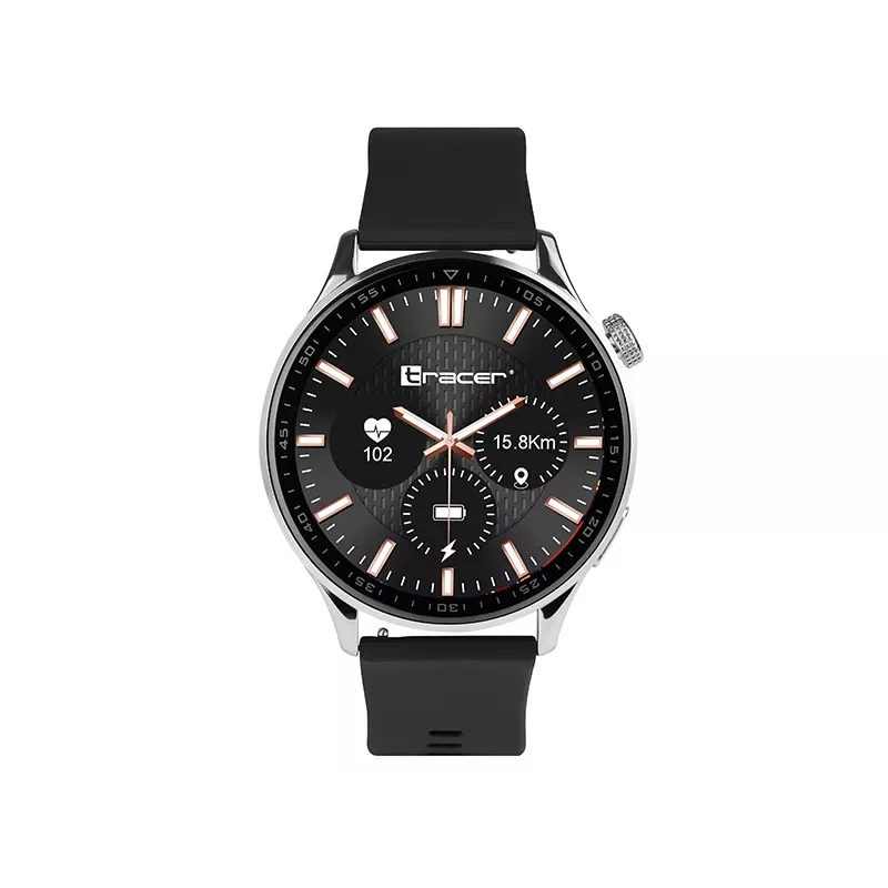 Smartwatch Tracer SMW9 X-TRO 1.52 Czarny