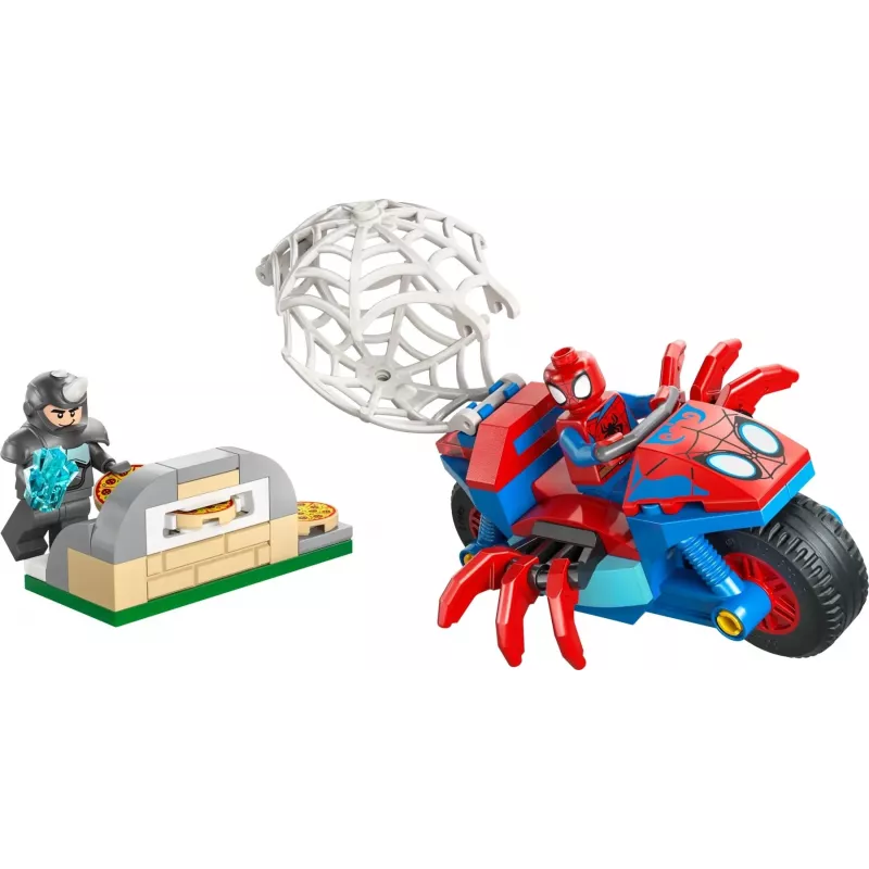 LEGO MARVEL 11206 Spidey na motocyklu kontra Rhino