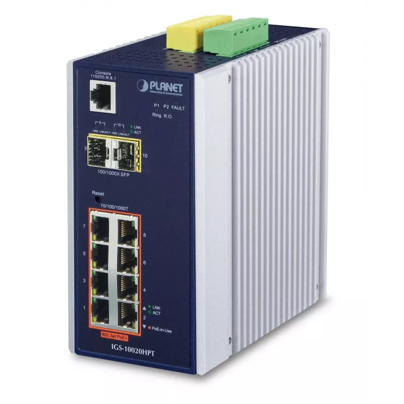 Zarządzalny przełącznik Gigabit Ethernet L2+ PLANET IGS-10020HPT