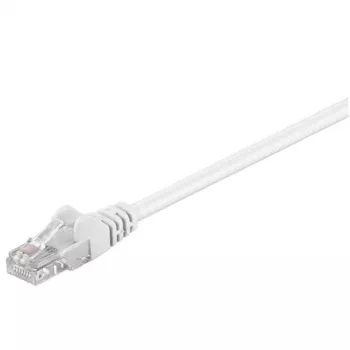 Kabel sieciowy Goobay 68503 RJ-45 Cat5e 15 m biały