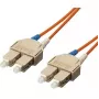Światłowodowy patchcord Equip SC/SC - OM1/OM2, 10 m, 62,5/125 µm
