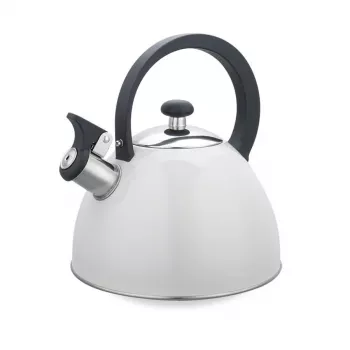 Czajnik elektryczny Maestro MR-1302-WG 2,5 l, obudowa ze stali nierdzewnej, biały, odchylany gwizdek
