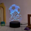 Lampa stołowa MANTA SNL124RGB RGB 3D dekoracja świetlna kule, dioda LED zmieniająca kolor, oświetlenie dekoracyjne
