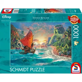 Thomas Kinkade Studios: Moana – Vaiana, Puzzle 1000 elementów