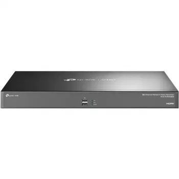 Sieciowy rejestrator wideo TP-Link VIGI 64-kanałowy NVR, 64 wejścia, 4K 3840×2160, odtwarzanie 16 kanałów, SATA HDD, max. 64 TB, 2×LAN, USB-A
