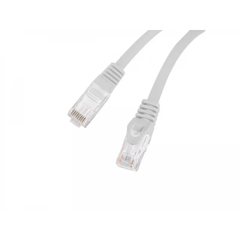 Kabel sieciowy LANBERG Cat6 U/UTP RJ-45 do RJ-45 0,5 m szary PCU6-10CU-0050-S