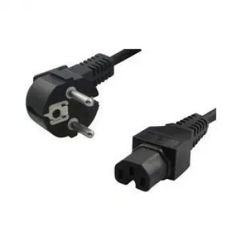 Kabel zasilający LogiLink CP105 Czarny 2 m C13 C15 Coupler