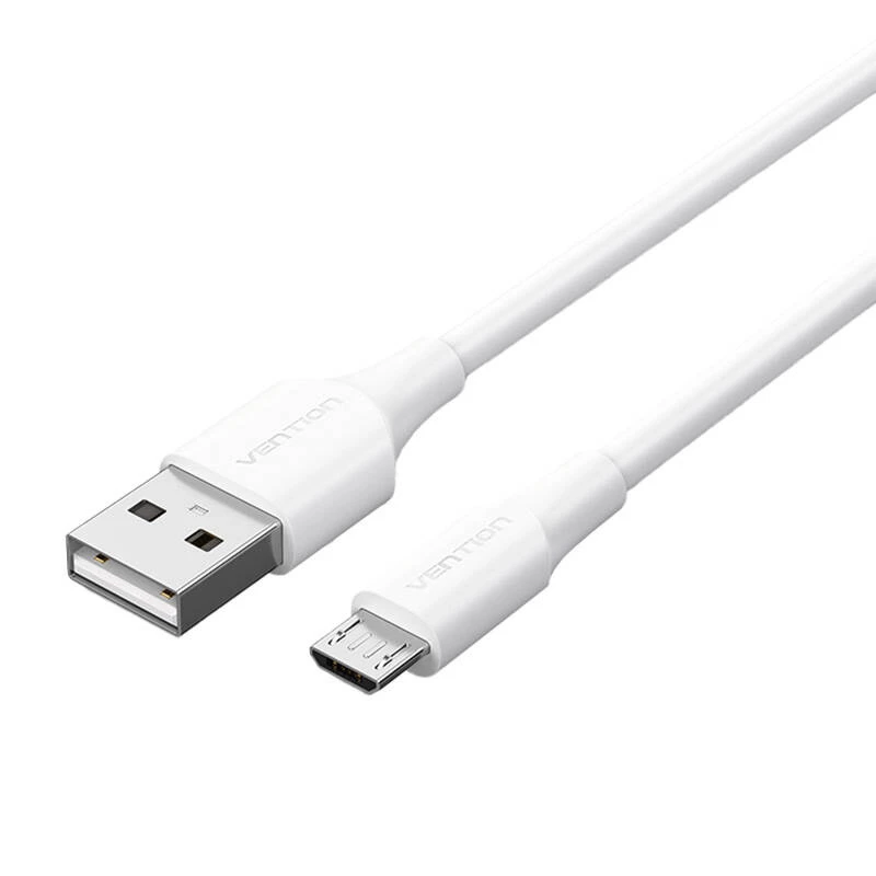 Kabel USB 2.0 na MICRO-B / 1M biały Ctiwf Vention