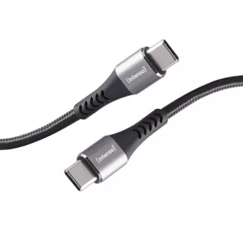 Kabel USB-C INTENSO 7901000 — 1,5 m, czarny, kabel do ładowania i transmisji danych USB-C do USB-C