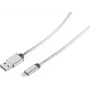 Kabel Lightning S/CONN 14-13001 1m Srebrny