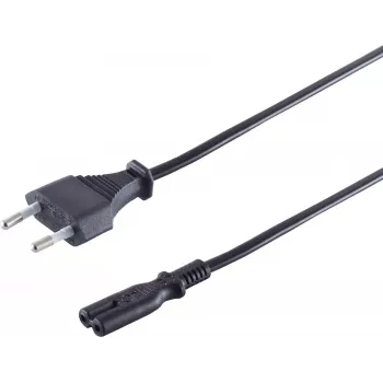 Kabel zasilający ShiverPeaks wtyczka Euro do IEC C13 (Euro 8) 2 m VDE