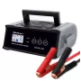Prostownik QOLTEC 52514 — 12 V/24 V, 25 A, do akumulatorów AGM/żelowych/SLA z wyświetlaczem LCD