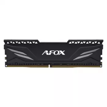 Moduł RAM DDR4 16GB 3200MHz CL16 — AFOX GAMING AFLD416PS1CAB, single-rank, XMP2, 1,35V, czarny radiator