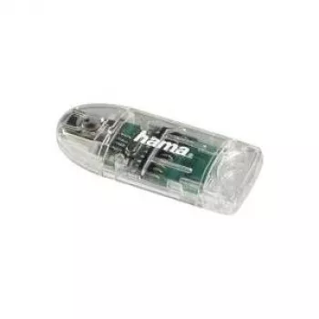 Czytnik kart Hama 8w1 SD/MicroSD, microSDHC, miniSDHC, 480 Mbit/s, Windows ME/2000/XP/Vista Mac OS 10.x +, 27 x 72 x 10 mm