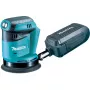 Szlifierka oscylacyjna Makita DBO180Z — 18V Li-Ion, talerz 125 mm, oscylacja 2.8 mm, 7000–11000 obr./min, pojemnik na pył, 1.7 kg