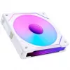 Zestaw wentylatorów LIAN LI UNI FAN SL-INF 120 ARGB Reverse Blade PWM - 6 sztuk, biały