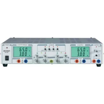 Zasilacz laboratoryjny Voltcraft, regulowany VSP 2653 0,1 - 65 V/DC 0 - 3 A 399 W 3 x (VSP 2653)