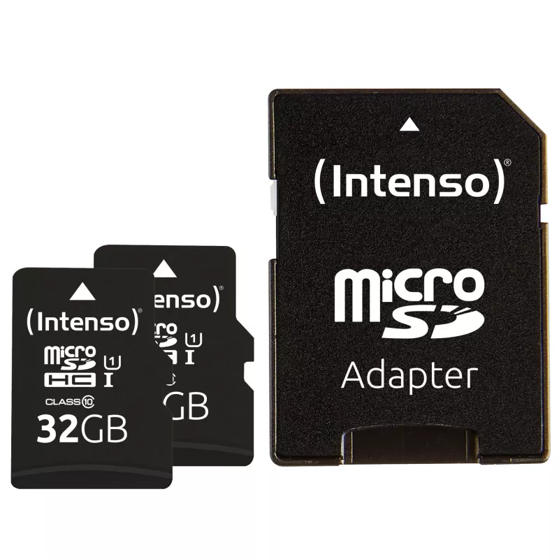 Pamięć Flash Intenso 32GB UHS-I microSDHC Doppelpack