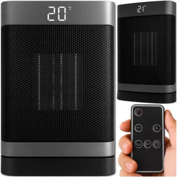Extralink Ceramiczny Elektryczny Grzejnik Wieżowy 1500W LED Pilot