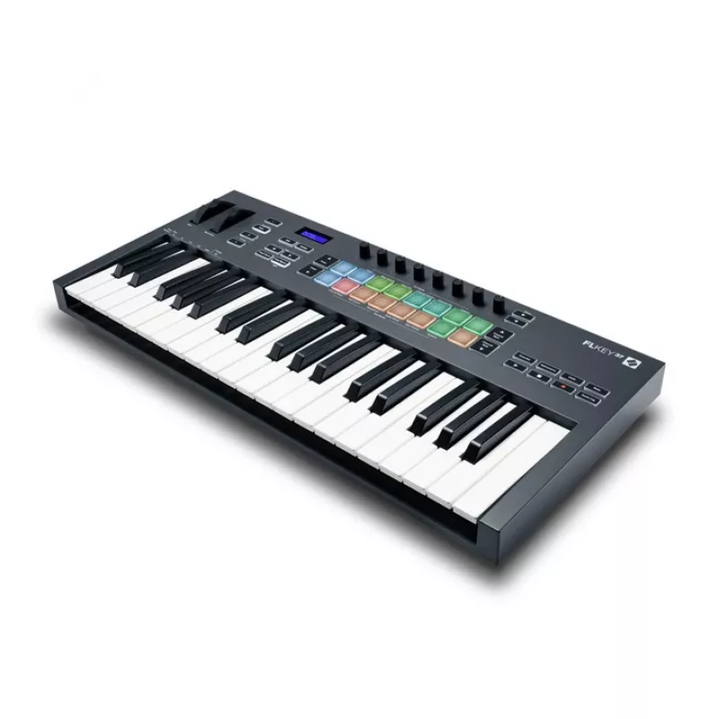 Novation FLKEY 37 - klawiatura MIDI dedykowana do oprogramowania FL Studio, 37 klawiszy.