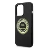 Karl Lagerfeld Soft Cover Silicone RSG Black for Apple iPhone 14 Pro KLHCP14LSRSGRCK