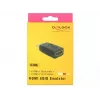 Adapter HDMI (wtyk) > HDMI (gniazdo), emulator EDID (czarny)