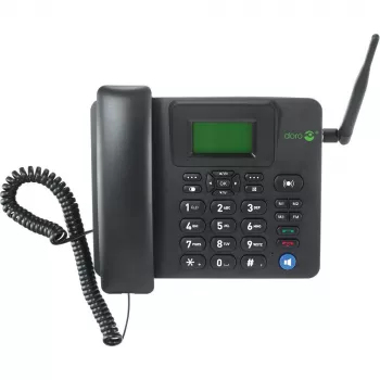 IP Phone Doro 4100H Czarny Wired Handset LCD 128x64 500 wpisów