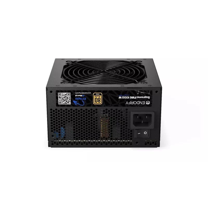 Zasilacz Endorfy Supremo FM6 1000W, 80 PLUS Gold, ATX 3.1, Modularny, Czarny