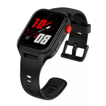 Smartwatch Stelio ST-SWJ102-BK Junior Pro AI 4G czarny – dziecięce urządzenie ubieralne z łącznością 4G