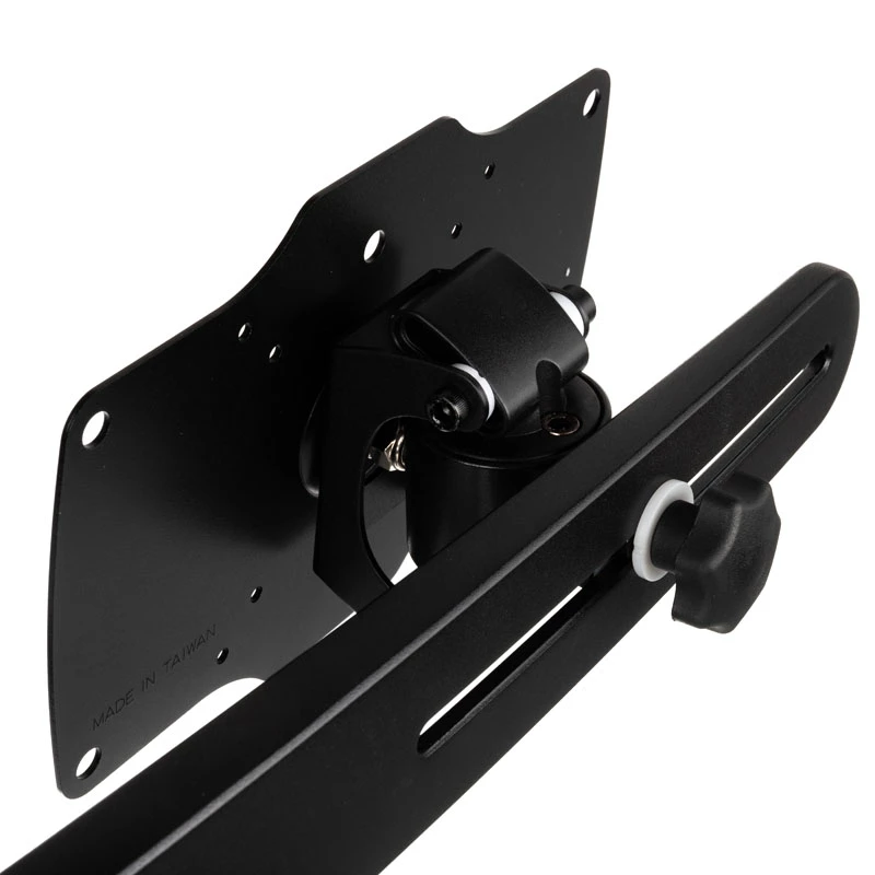 SilverStone SST-ARM23BS-L - Uchwyt na dwa monitory - czarny