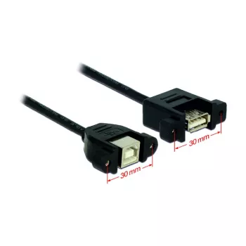 Kabel USB DeLOCK USB 2.0 B/A 0,25m
