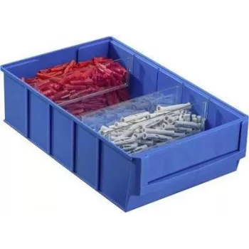 Pojemnik do przechowywania Allit 456530, organizer plastikowy 185×300×81 mm, niebieski