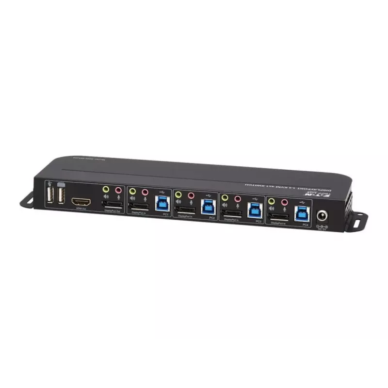 Tripp Eaton Tripp Lite series 4-portowy przełącznik KVM DisplayPort z podwójnymi portami konsoli (DP i HDMI)