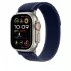 Apple 49mm Niebieska Pętla Trail Loop - S/M - Wykończenie Naturalny Tytan