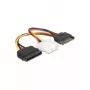 Kabel SATA/Molex DeLOCK 65235 0,165 m