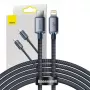 Kabel do telefonu Baseus CAJY000301 szary 2 m USB C Lightning